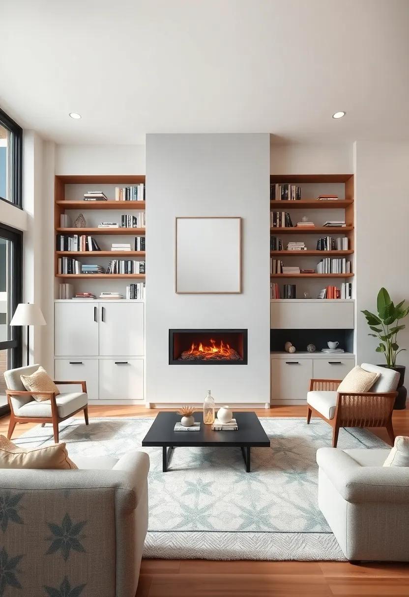 Incorporating Bookshelves to Add Character and Warmth