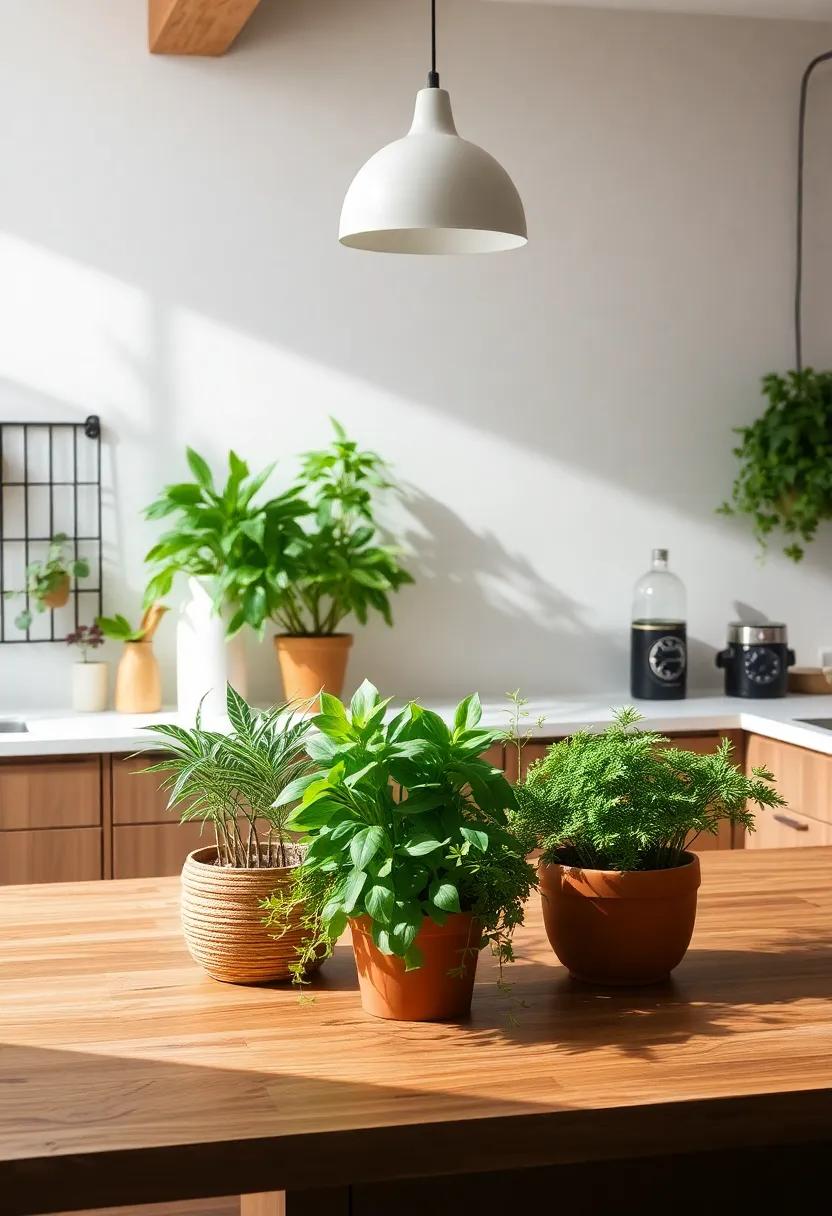 Craft a Botanical Haven with Lush Indoor Plants and Herb Gardens