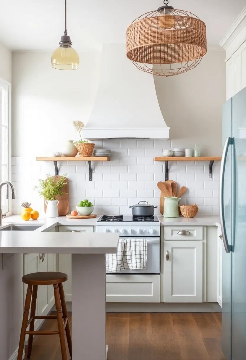 Infuse Vintage charm ‍with Eclectic Cottage-Inspired Kitchen Decor elements