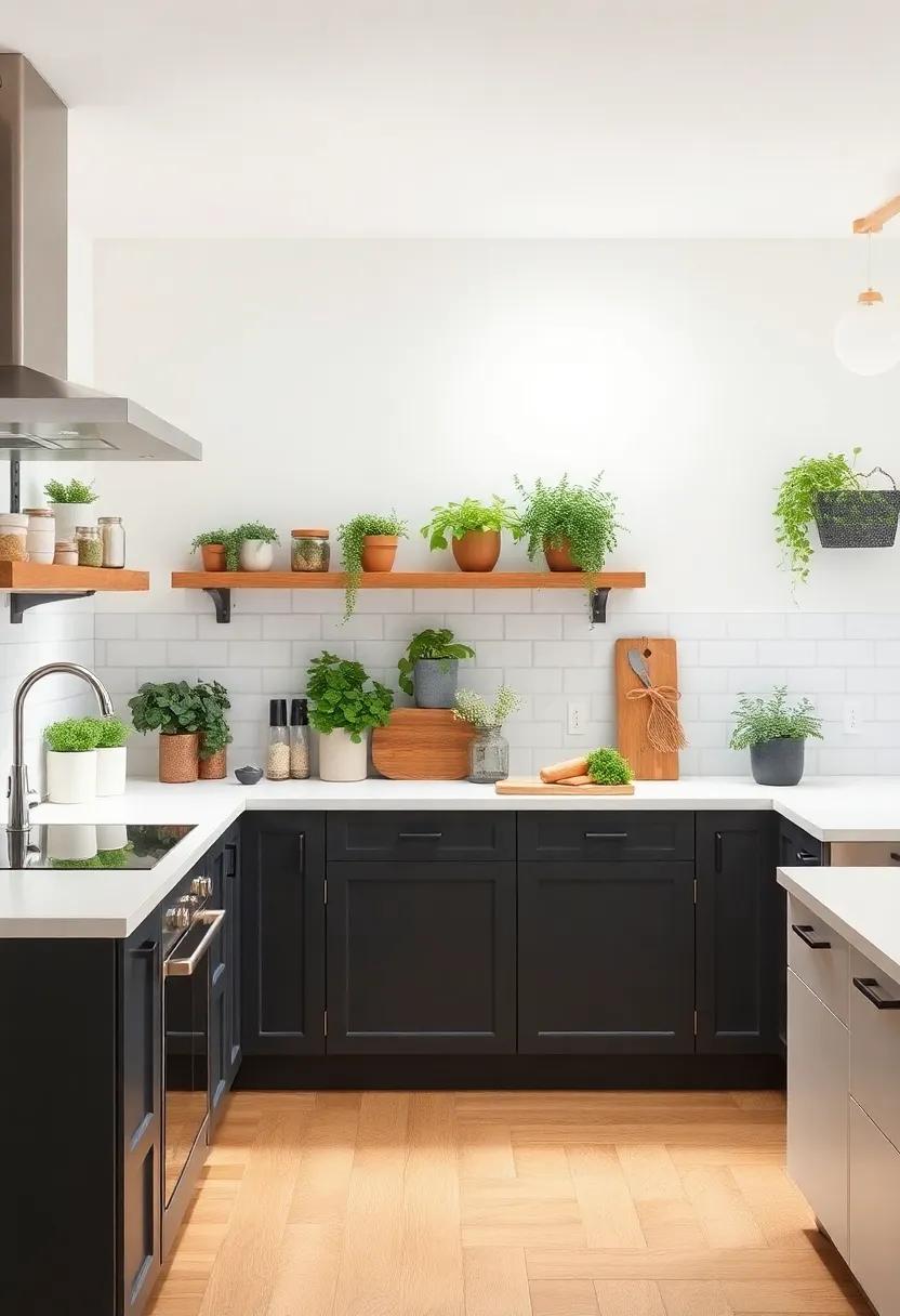 Garden Fresh: Integrating⁤ Indoor Herbs into Kitchen Design