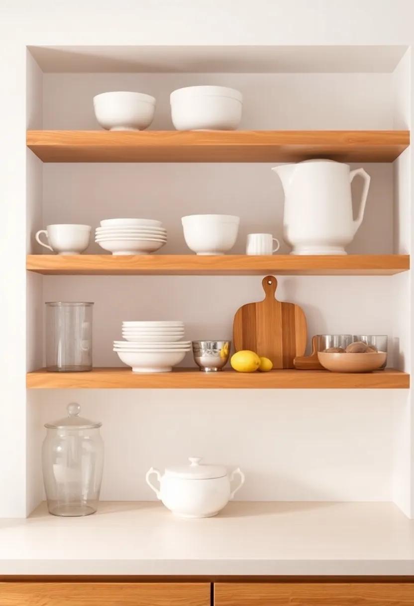 Open Shelving: A Practical Way to ‍Showcase⁣ Your ‌Kitchenware