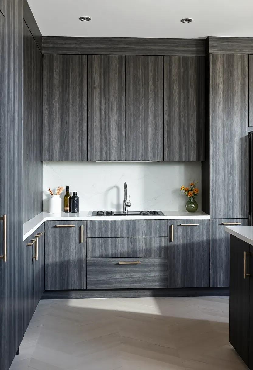 Textures ‍that ‍Elevate: Exploring Materials for Dark Gray kitchens