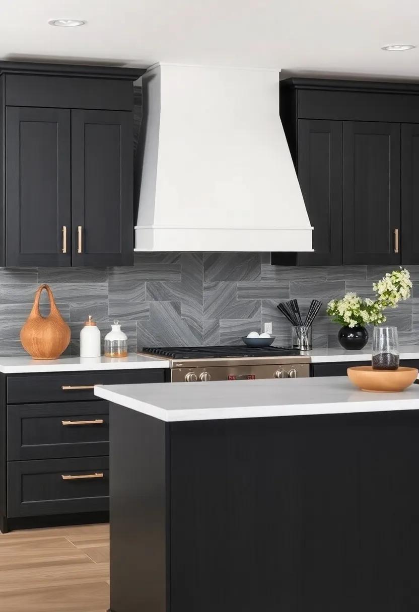 Accessorizing with Intention: The Art of Dark Gray Cabinet Décor