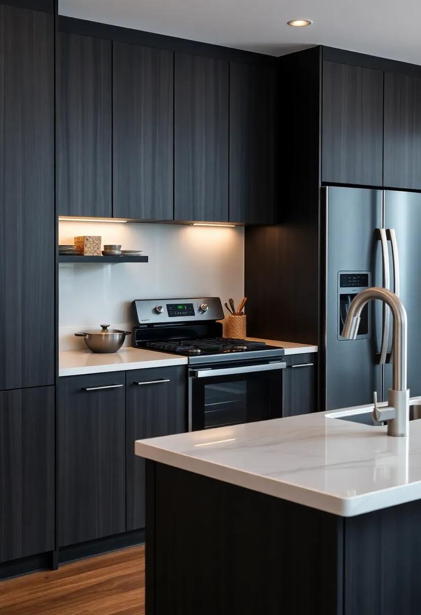 Seamlessly ⁣Integrating Appliances into Dark Gray Kitchens