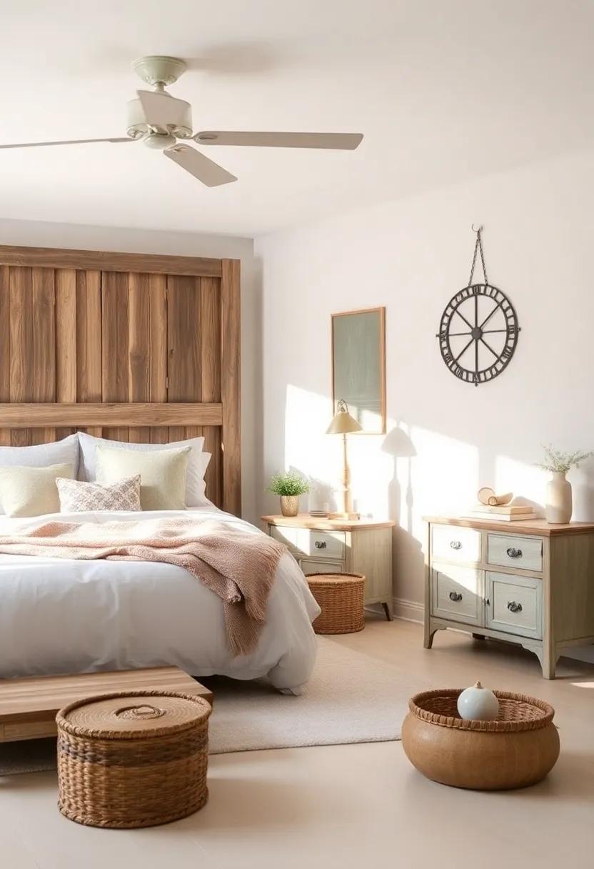 Inspiring ⁤Serenity through Soft Colors and Antique Accents in Your Bedroom