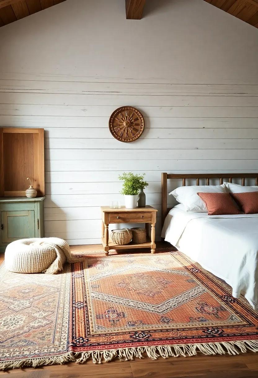 layering Antique Rugs to Bring Warmth and Texture to your Bedroom