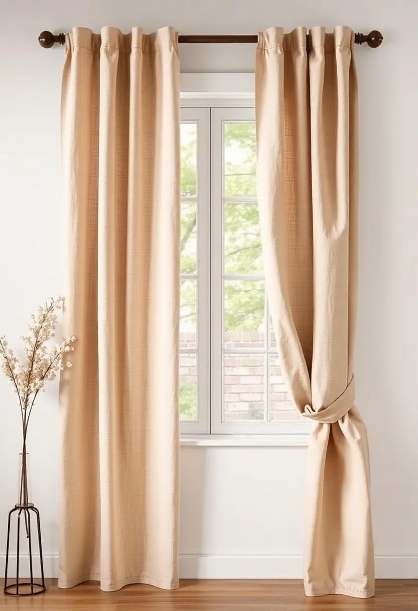 Earthy Hues: Embrace Natural Tones​ with⁤ linen ⁣Curtains for a ‌Rustic Feel