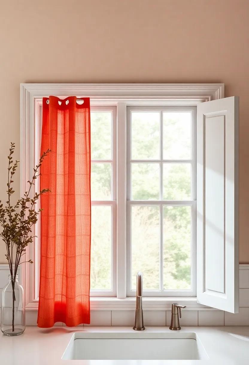 warm up with Color:​ Embracing Earthy Reds and Oranges in Your⁤ Window treatments