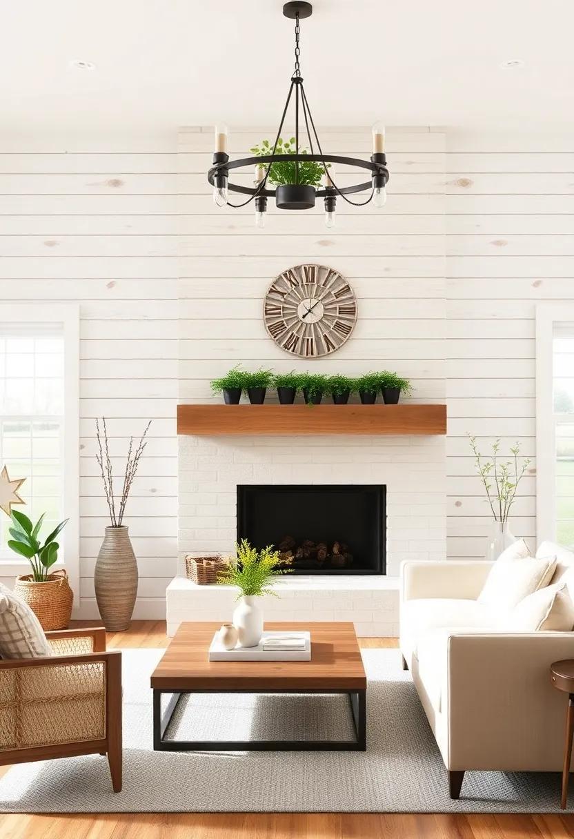 Creative Uses for Shiplap as a Wall Treatment in Farmhouse Design