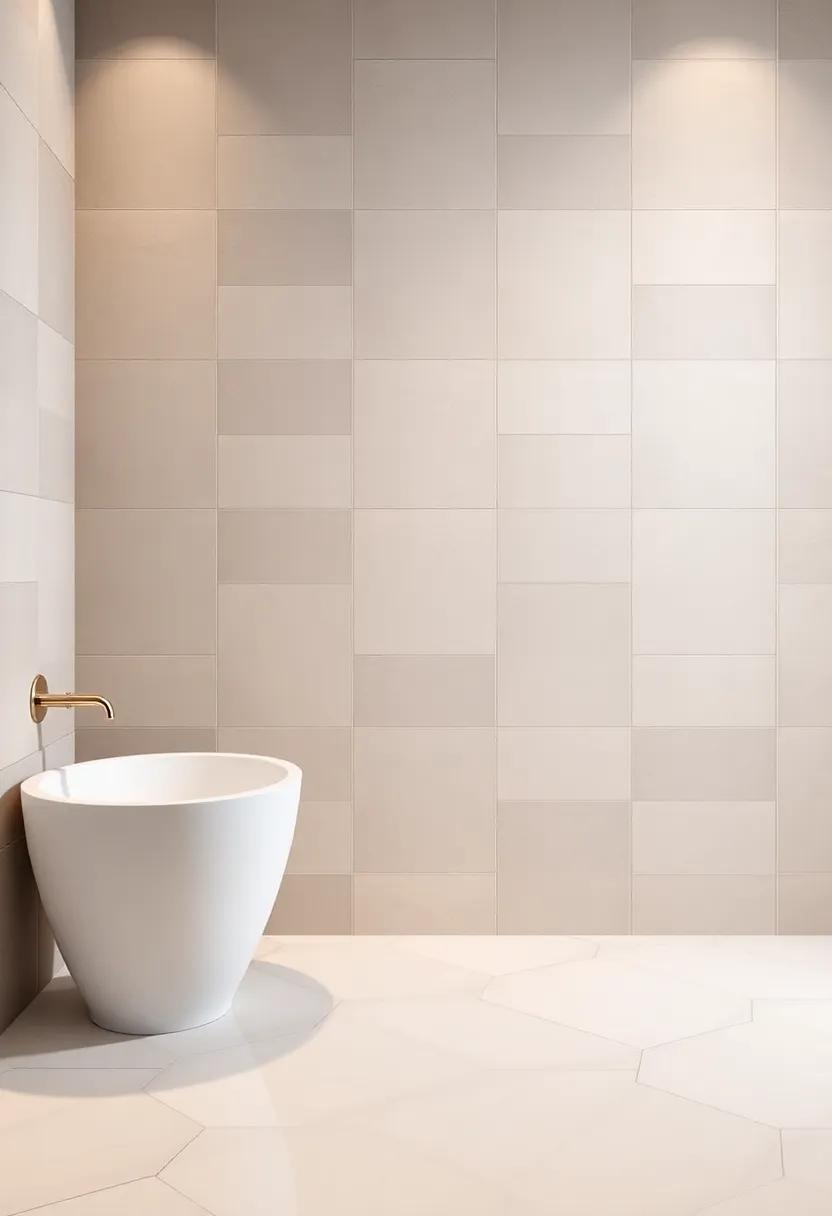 Evoking Luxury with Metallic Accents in Geometric Tile Designs