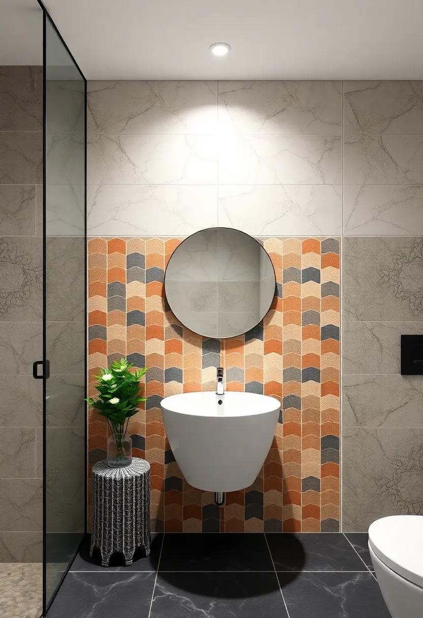 Exploring Cultural Inspirations in Geometric Bathroom Tile Design