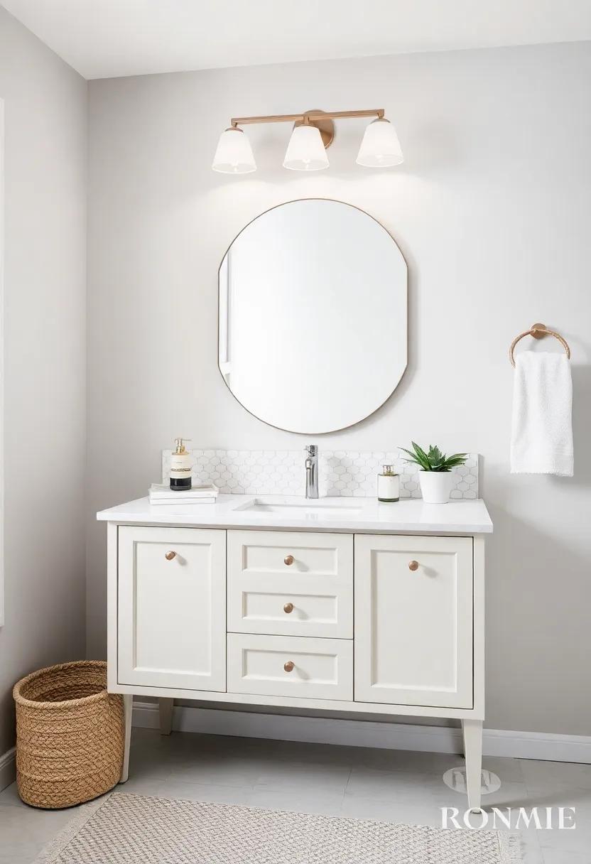 Creating a Cohesive Theme with Matching Vanity and Decor