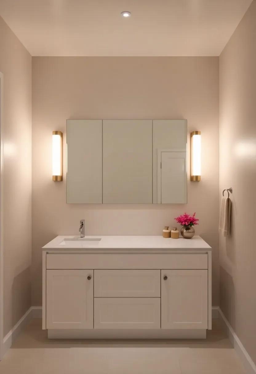 Highlighting statement Lighting to Enhance Vanity ⁤Functionality