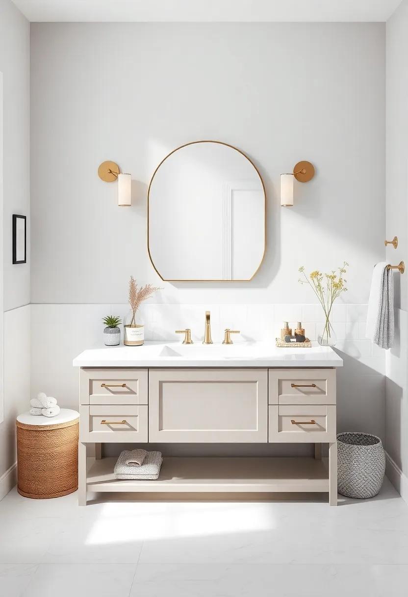 Incorporating Decorative‌ Accessories to⁣ Complete​ Your Vanity⁢ Look