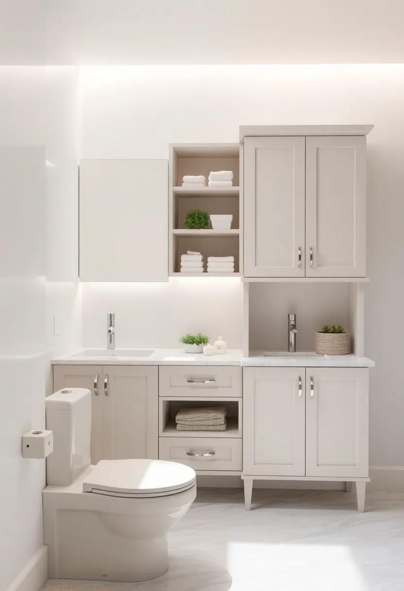 Innovative Cabinet ​Designs for‌ Maximizing Bathroom⁤ Storage Solutions