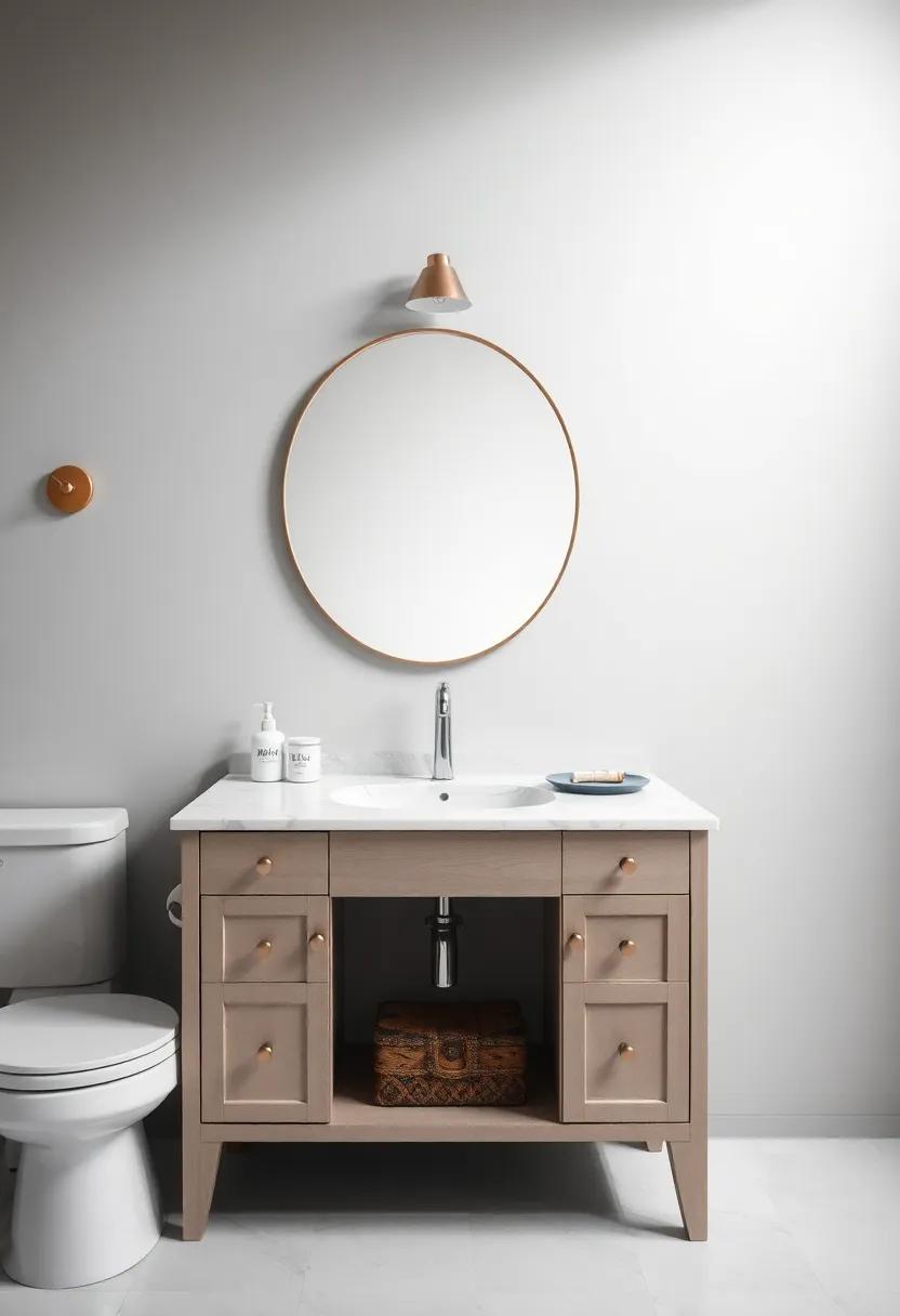 mixing Vintage and Modern Elements ⁣for ⁤Timeless Vanity Style