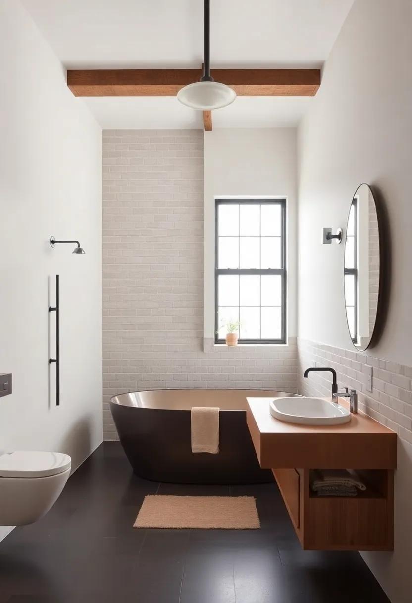 Harmonizing‍ Functionality and Style‌ in Industrial Bathroom Layouts