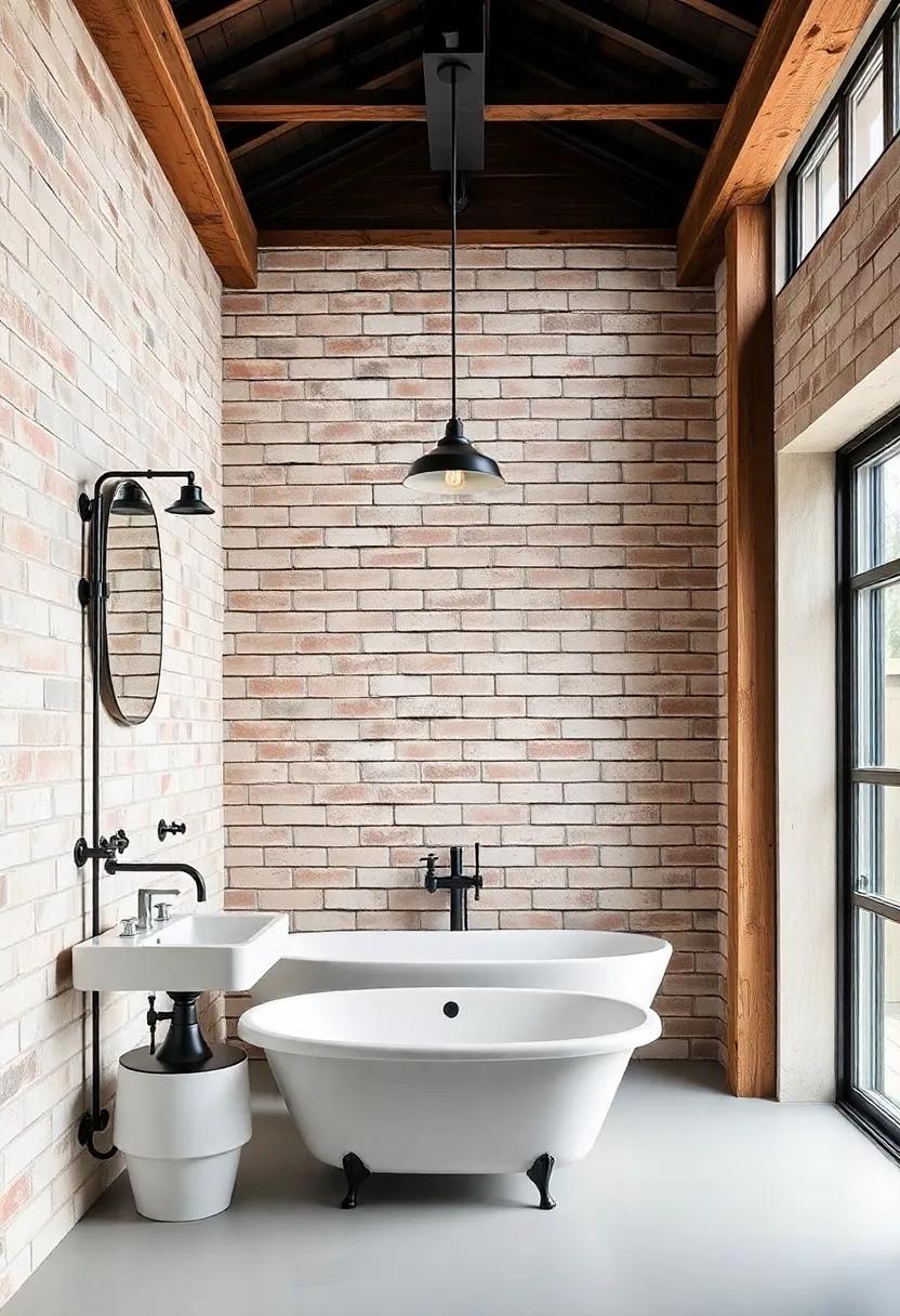 Infusing Character into⁢ Bathrooms ⁢with Vintage ⁣Industrial ‍Fixtures