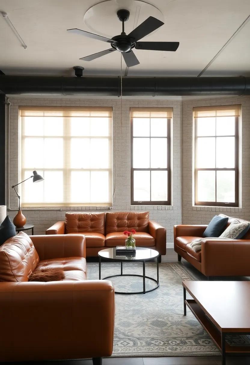 Framing Your Space: The Impact of Window Treatments on Leather⁣ Decor