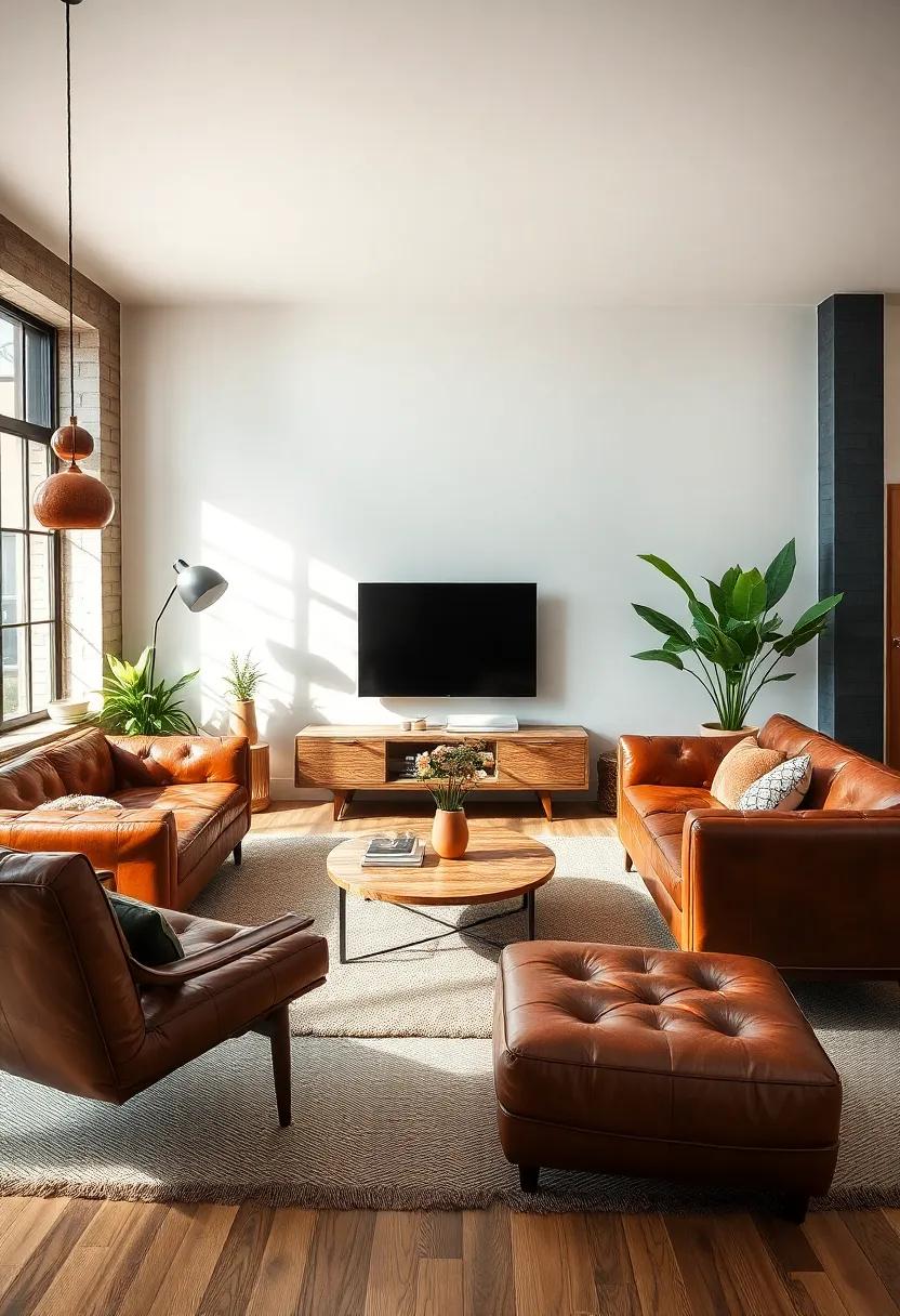 Layering Lighting to Highlight Leather‍ Furniture in Your space