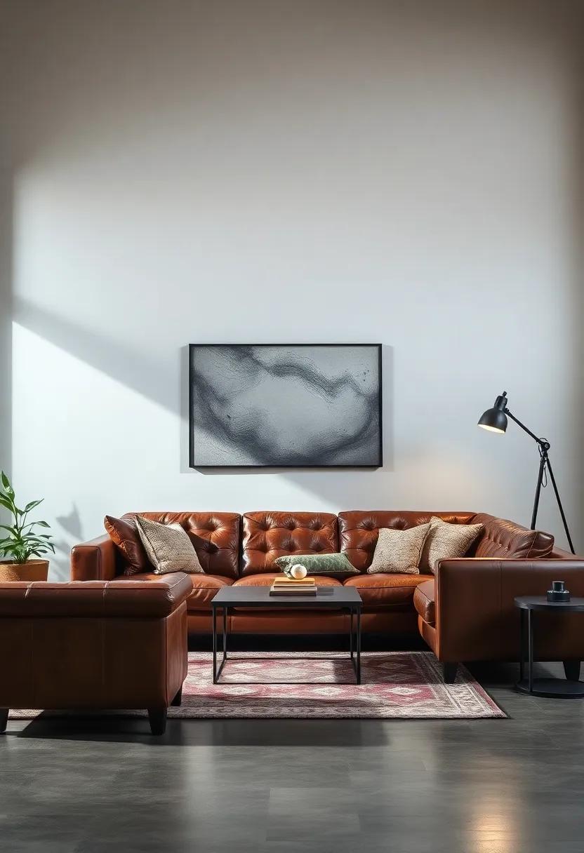 Finding⁢ the Perfect Leather Sofa for an Industrial ⁣Chic Vibe