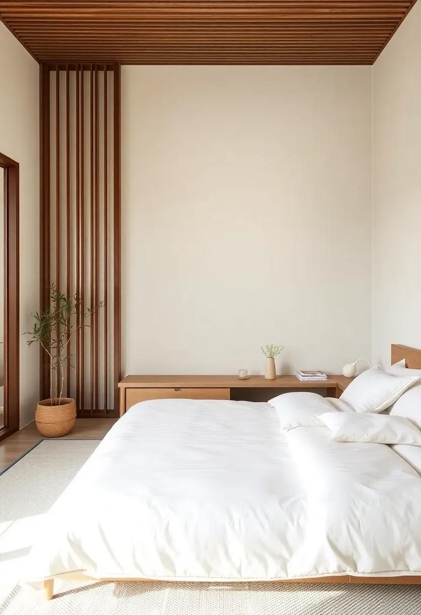 Embracing Serenity Through Minimalist​ Design Principles in a Bedroom Sanctuary