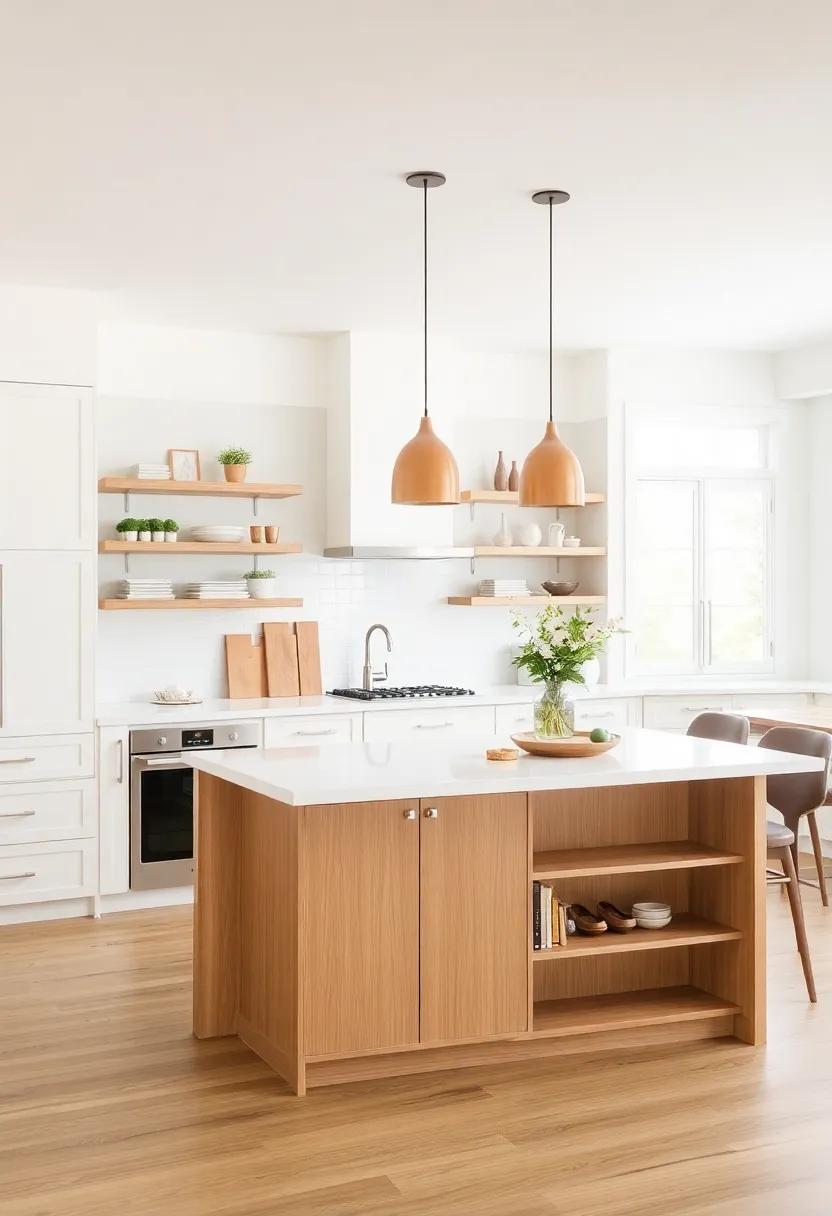 Using​ Open Shelving to Showcase Decor‌ and Create Visual Interest in Your Kitchen Island