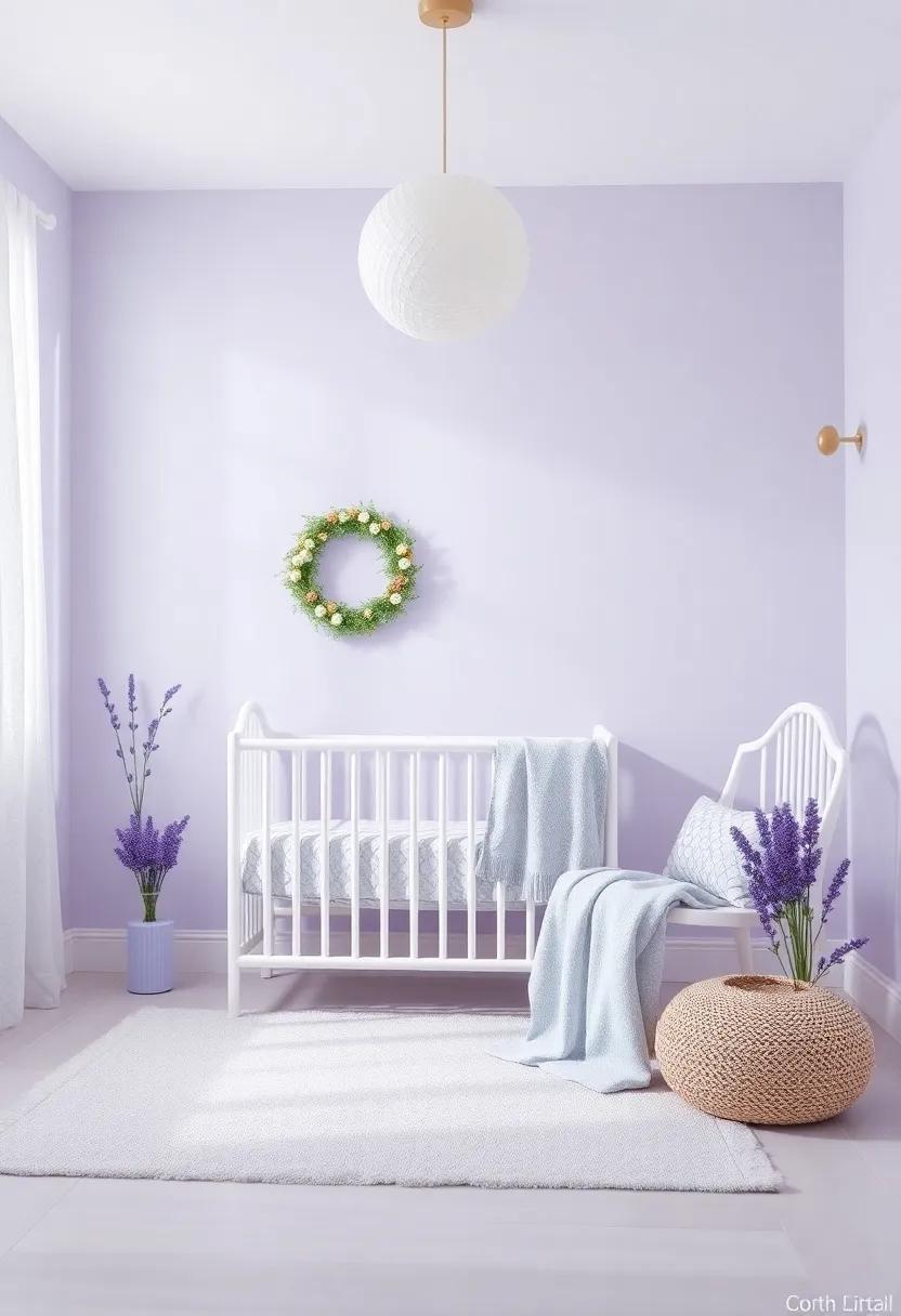 Embracing Nature's Palette: The Influence of Lavender in Nursery Design