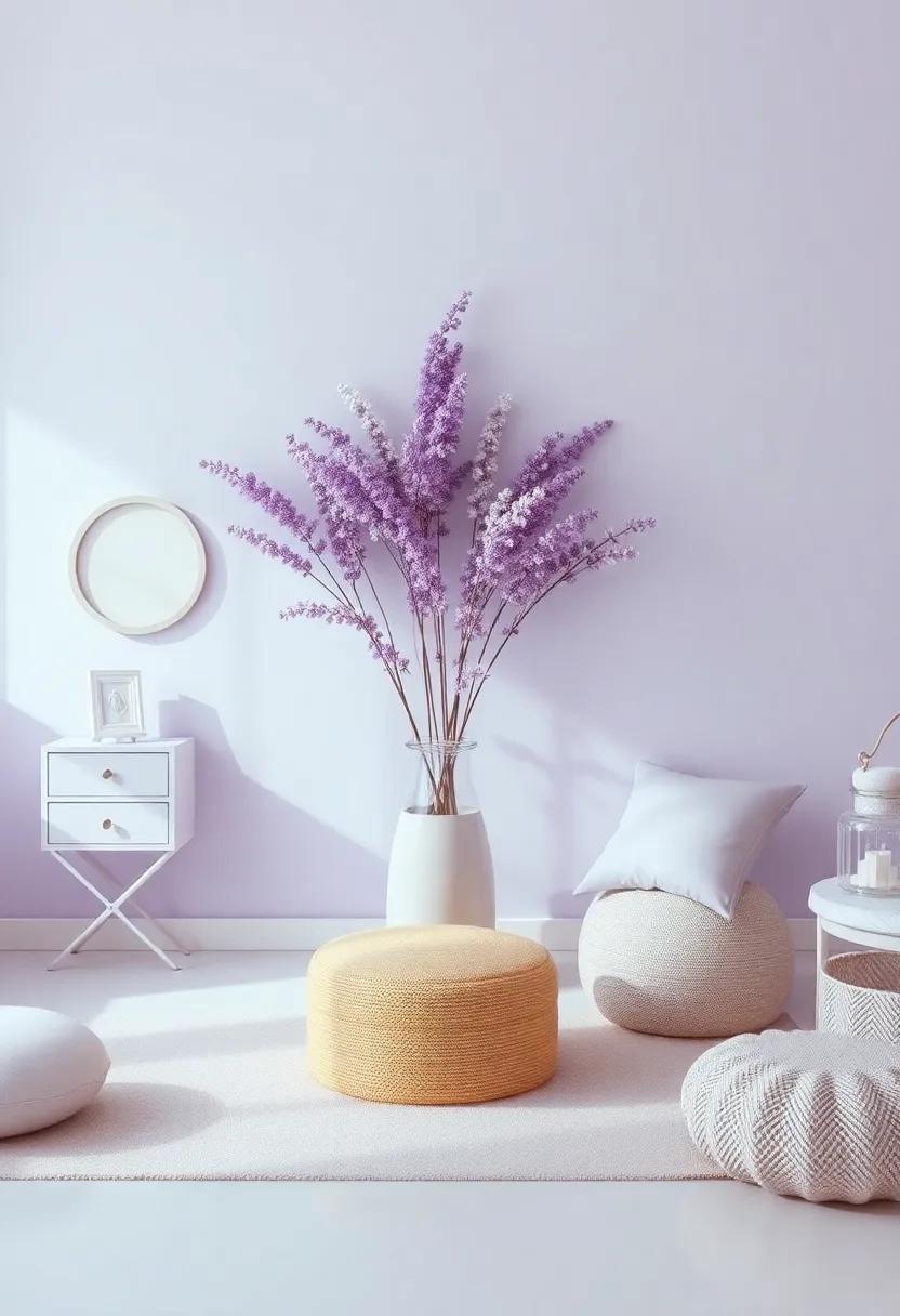 Sustainable Choices: Eco-Friendly lavender and Silver Decor Ideas