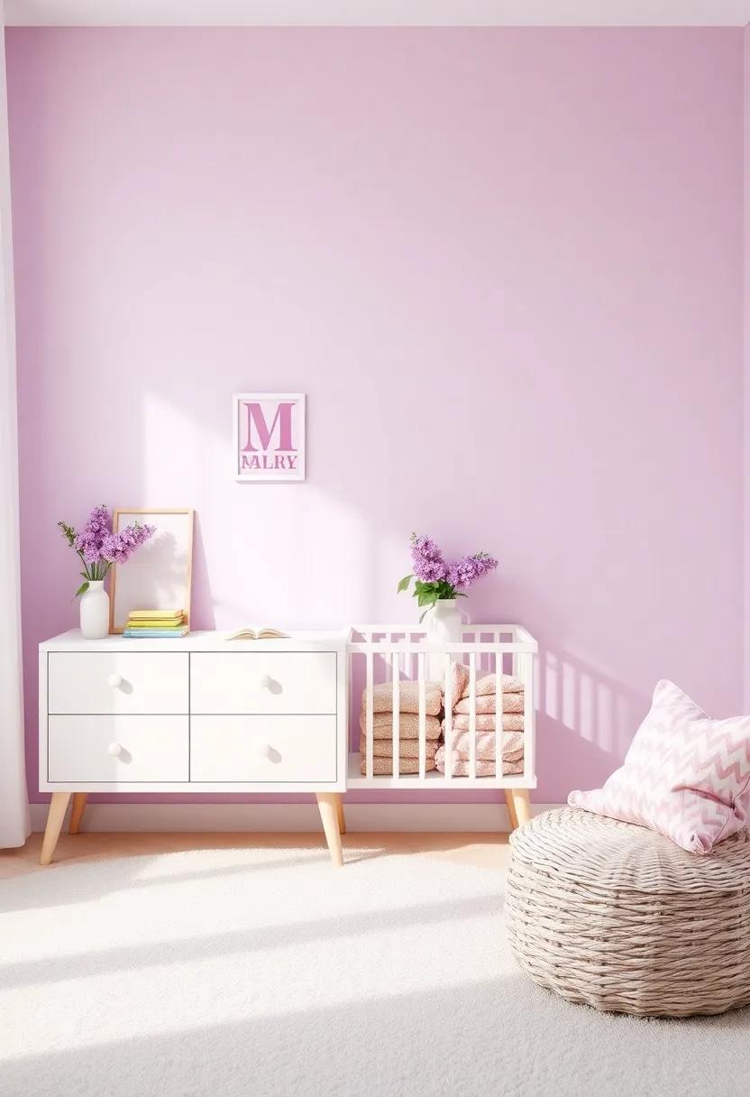 Celebrating Milestones: Documenting Your Child’s Growth in a Lilac-themed Memory Space