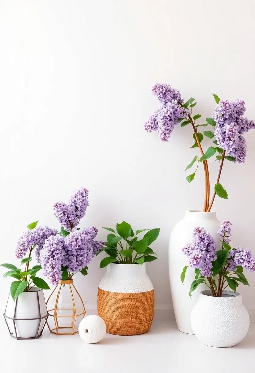 Natural Elements: Bringing the Outdoors In with Lilac-Inspired Plants and Décor