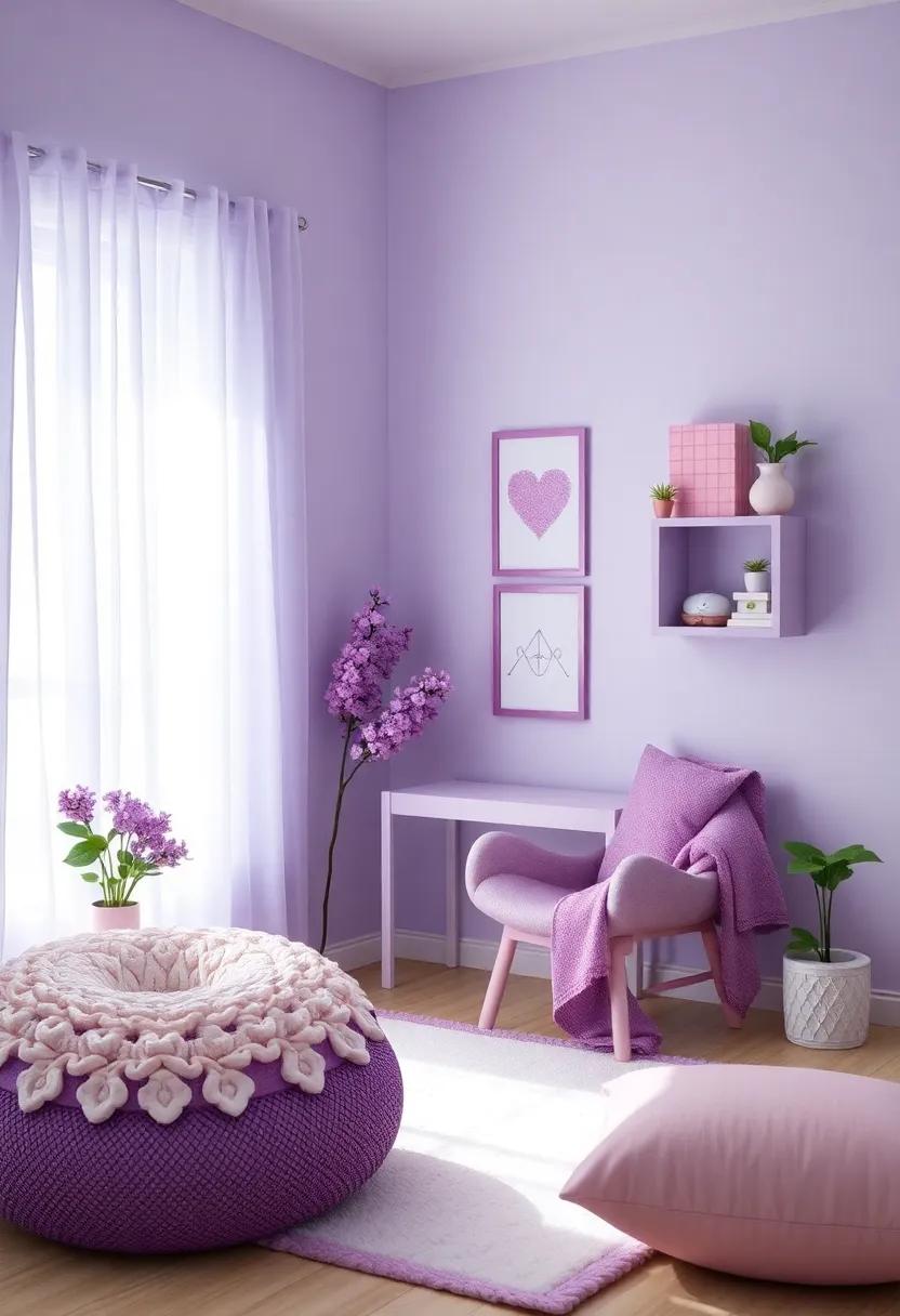 Storytime Corner: Crafting a Cozy Reading Nook with Lilac-Inspired Furnishings