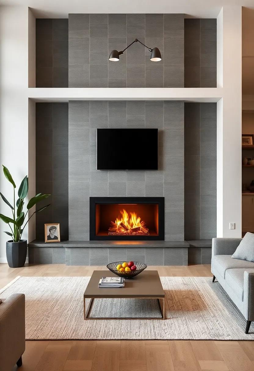 Integrating Technology: Modern Features for⁤ Your⁤ Tile Fireplace