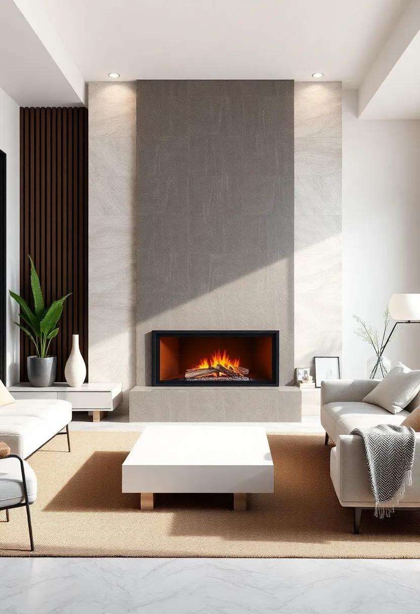 inspirational Spaces: Showcasing Beautiful Tile Fireplace Styles