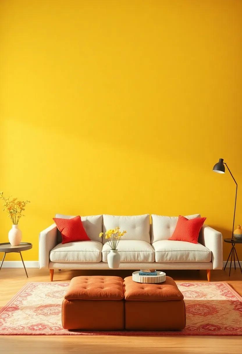 Making a Statement:‍ How ‌Vibrant Wallpaper Sets the Tone⁣ for Your Living Room