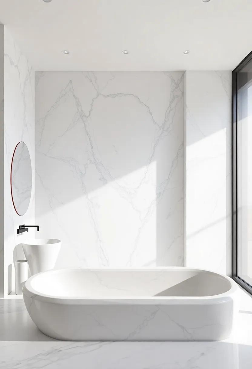 Incorporating Marble⁣ Art: ​Elevating⁢ Your Bathroom with Sculptural ‌Marble Pieces