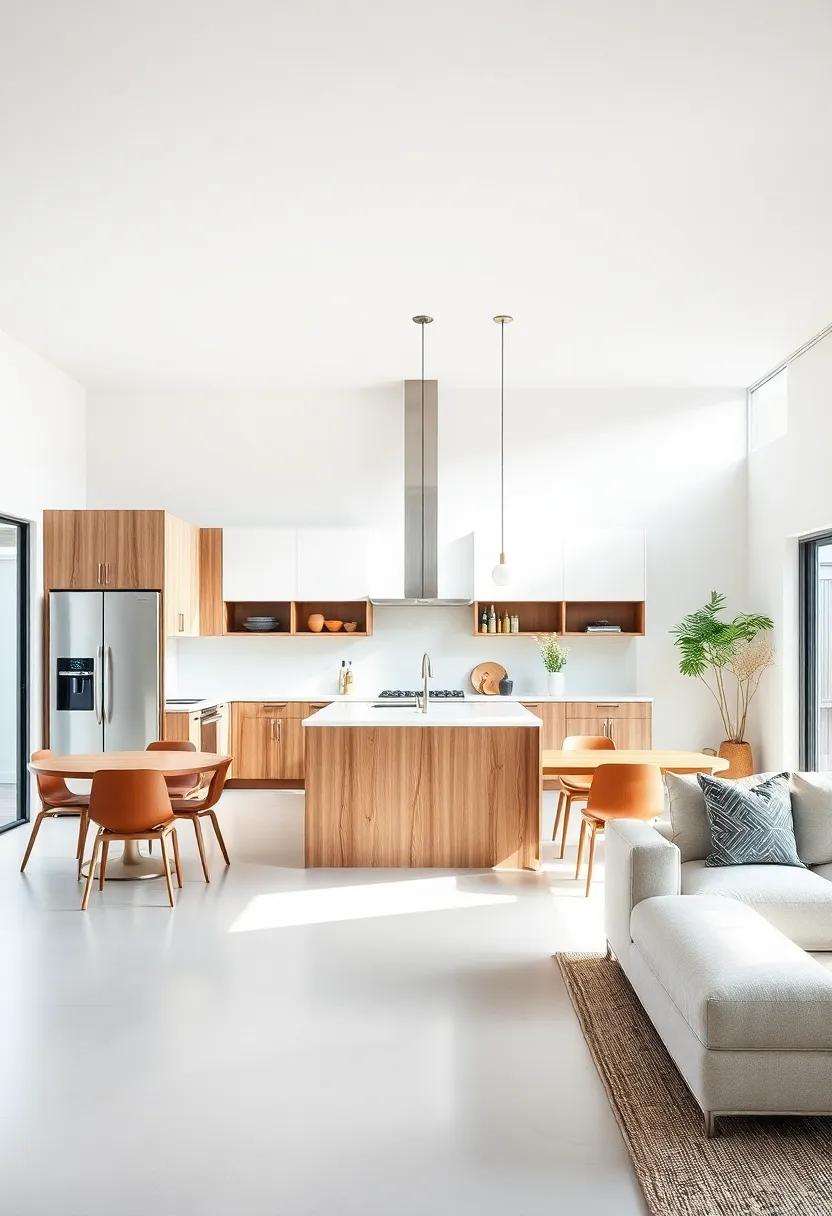 open Concept ⁤Living: The Flow Between Kitchen ⁤and Living Areas