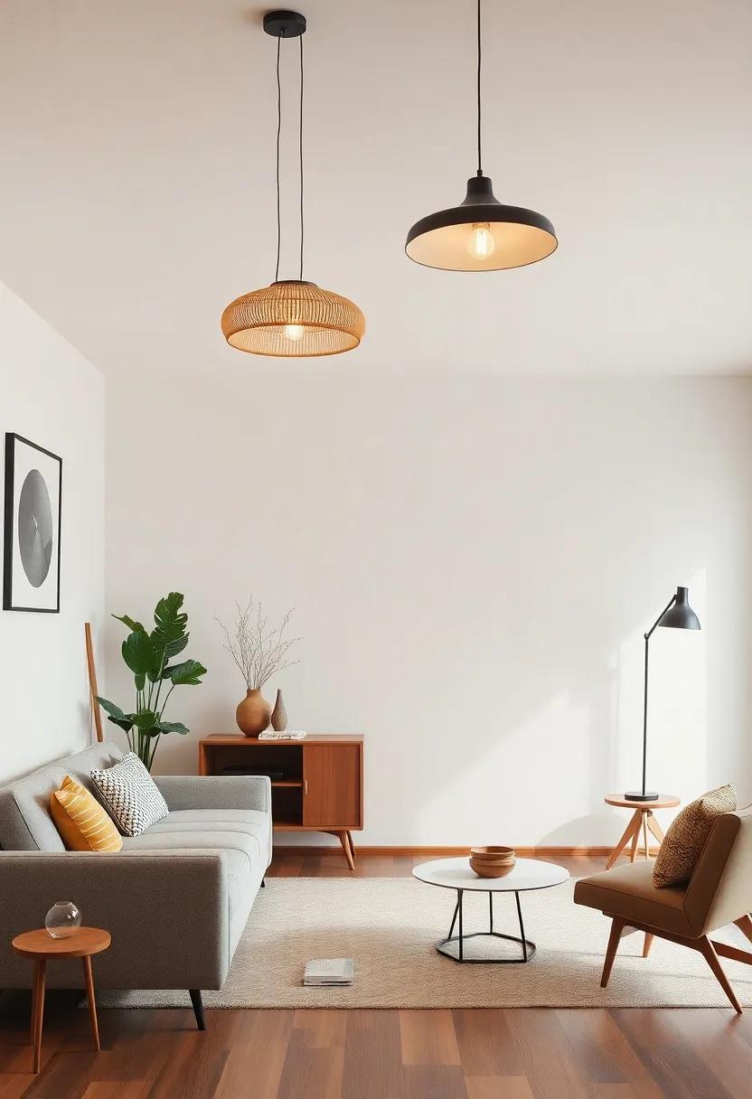 Showcasing Mid-Century Lighting ⁤Fixtures as Functional Art