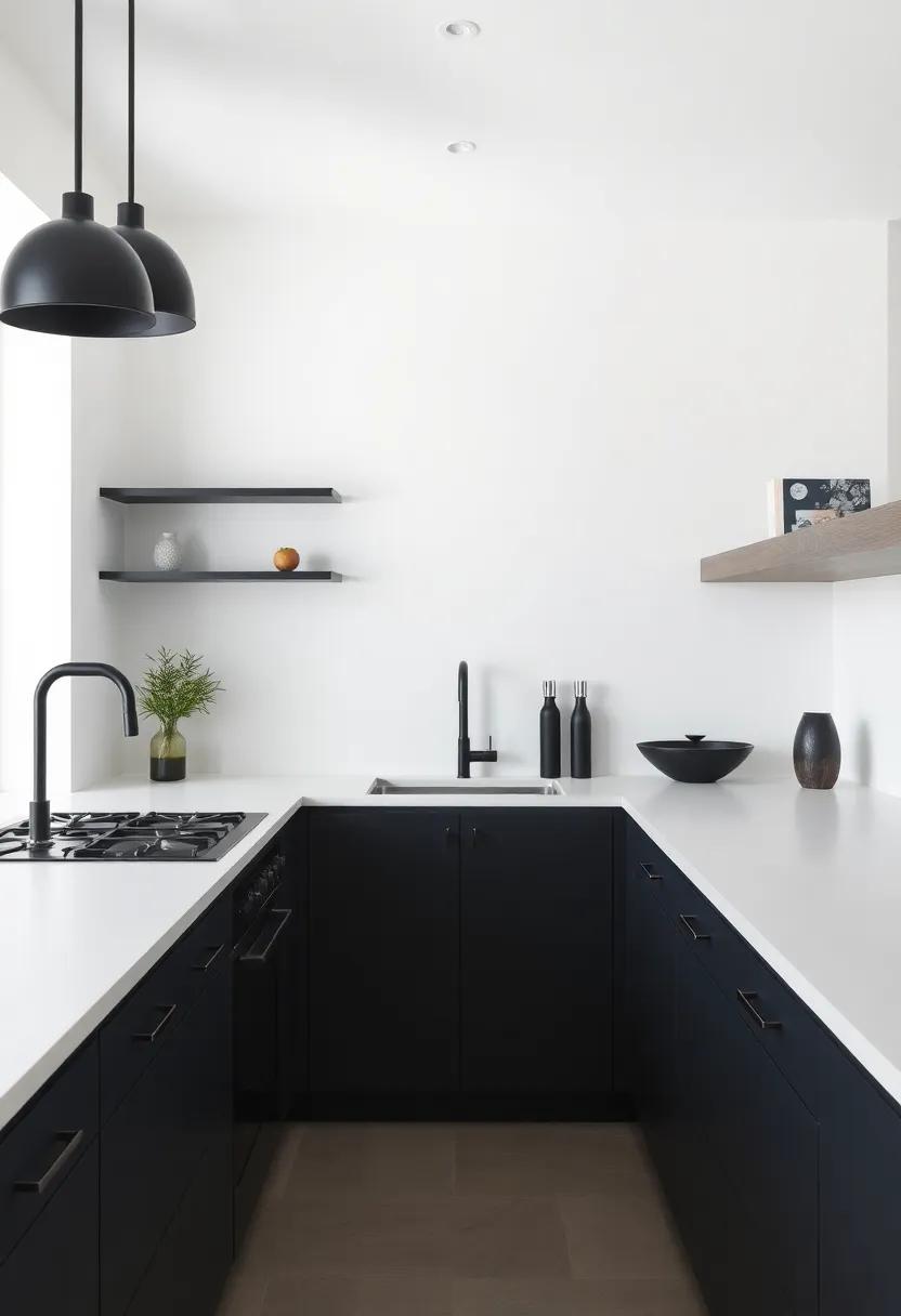 Elevating Minimalism: The Subtle Statement of Matte Black Fixtures