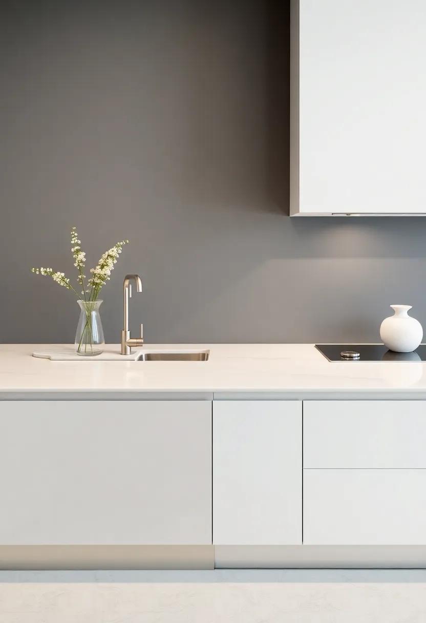 Sleek Countertops:⁤ Choosing the Right Material for Simplicity