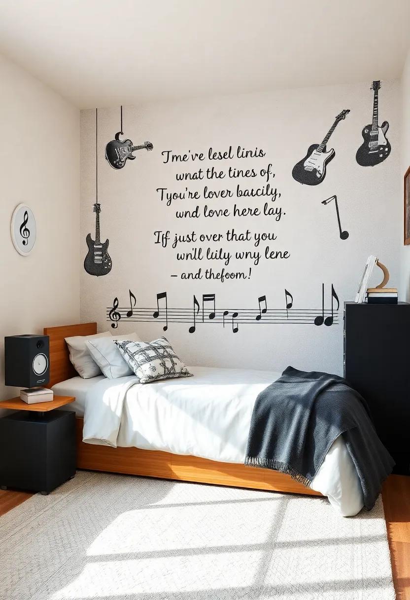 Creating Inspiring Quotes And Lyrics Murals For Motivation And Ambiance