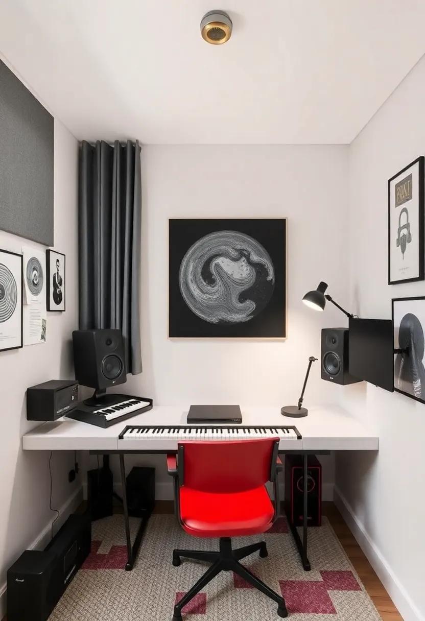 Curating A Mini Music Studio For Recording And Creative Exploration