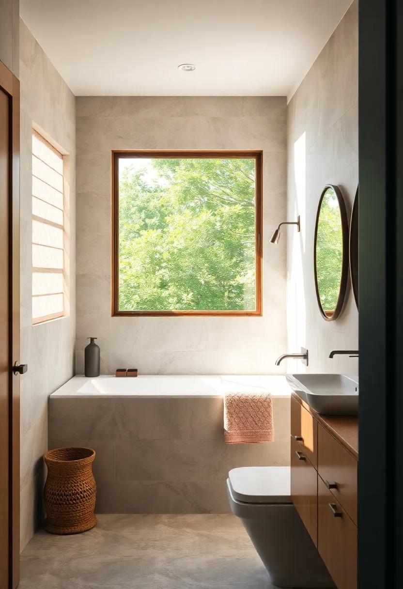 Embracing⁢ Natural Light Through Rustic Bathroom Designs