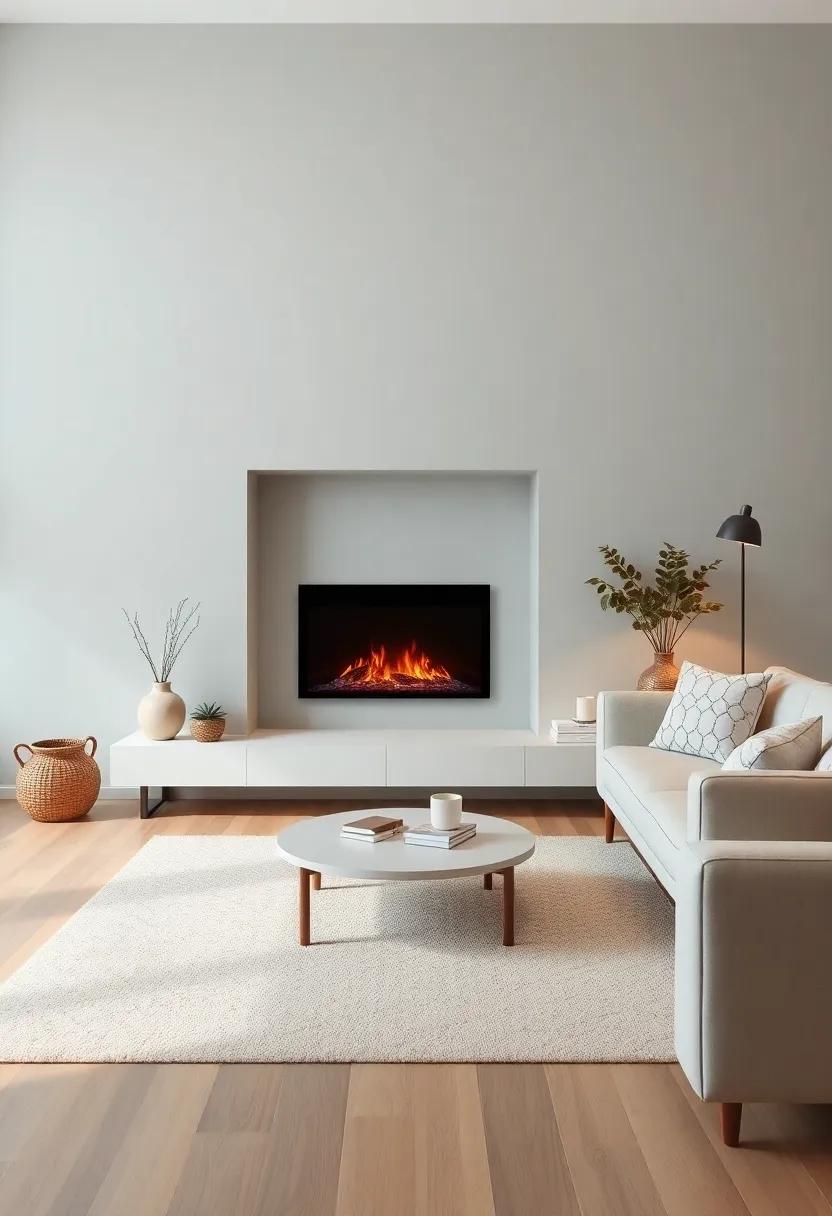 Color Schemes that Complement the⁤ Warmth of LED Fireplaces