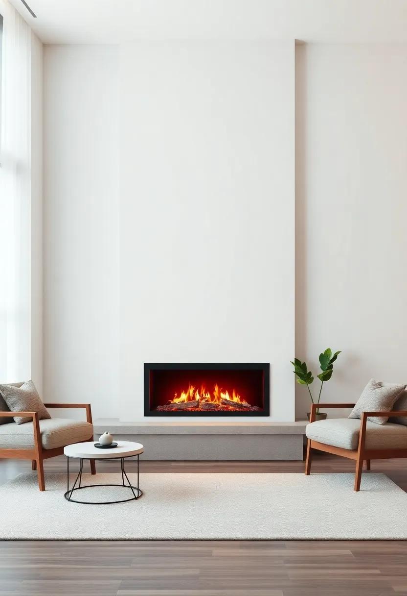 Layering⁢ Textures to Enrich Your Living Space Around the LED Fireplace