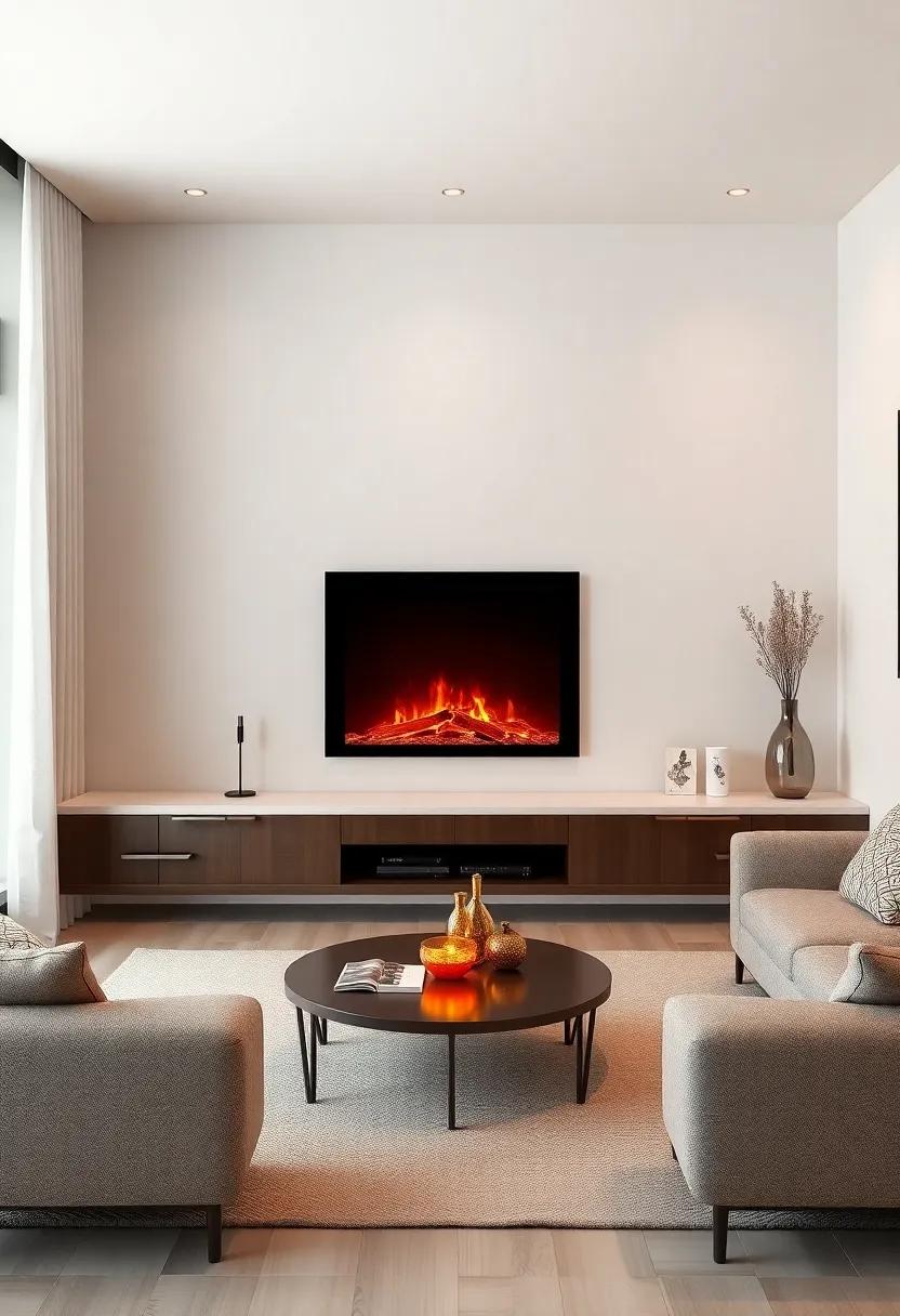 Combining Modern Décor with ‍Traditional LED Fireplace Charm