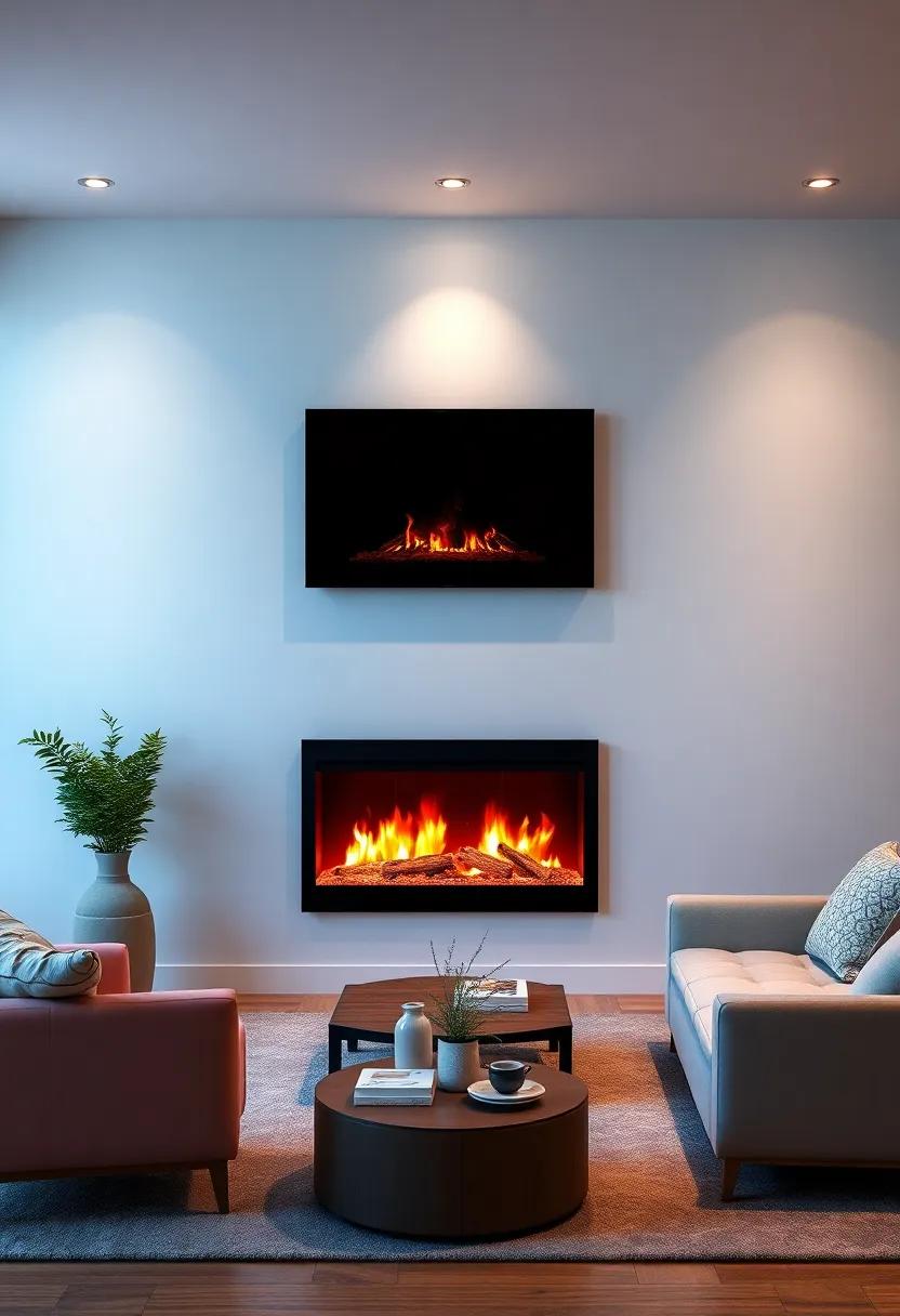 Maximizing Functionality ⁣and Aesthetics with ‍Wall-Mounted LED Fireplaces