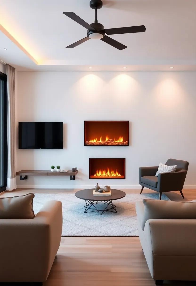 creating zones of Warmth with⁣ Strategically Placed⁤ LED fireplaces