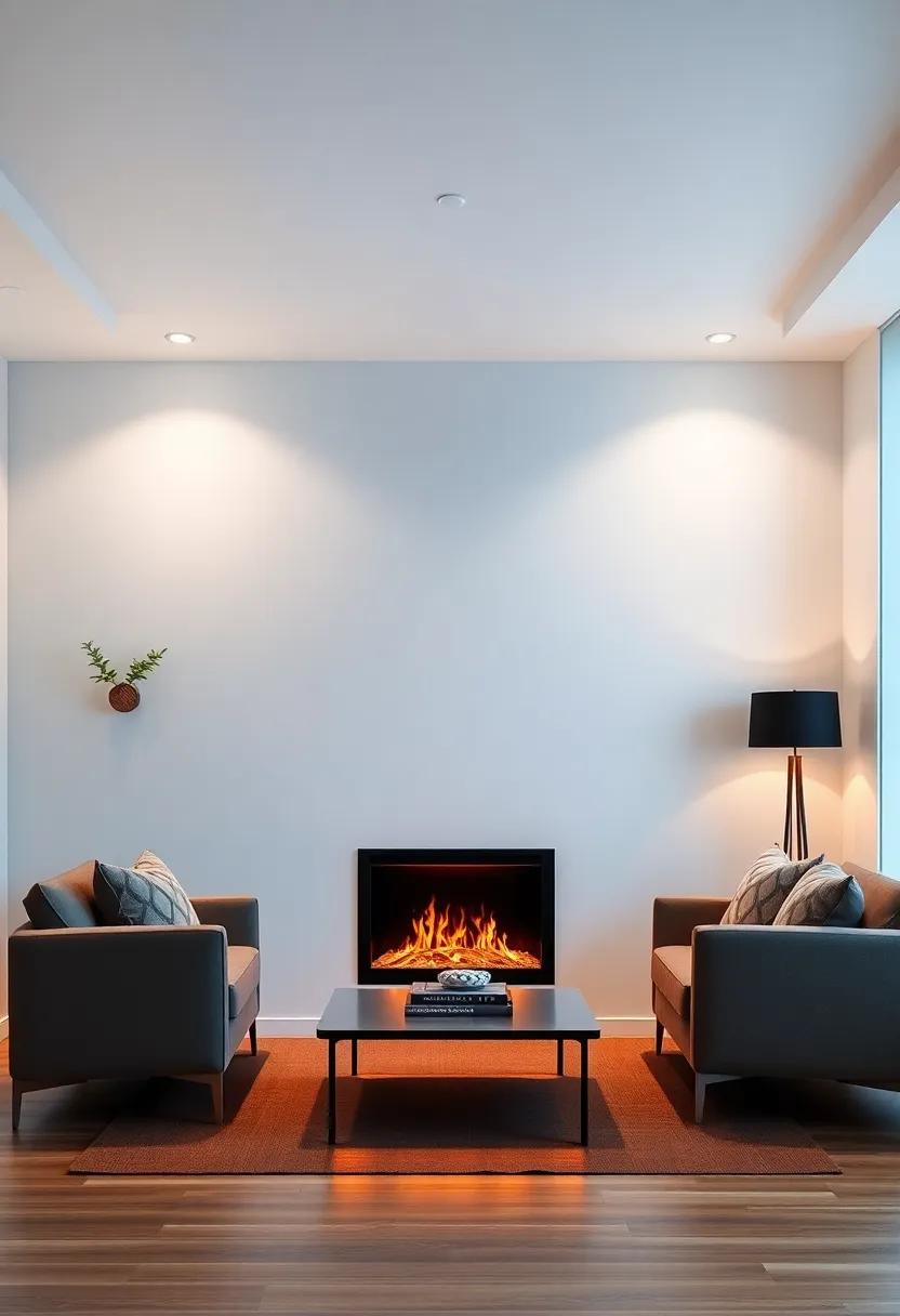 Incorporating LED Fireplaces Into Compact⁢ Living Area Designs