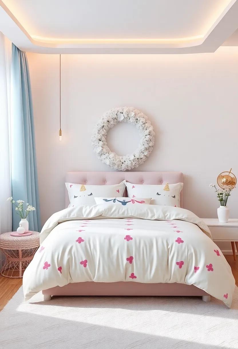 Delicate Bedding Selection for ultimate Comfort and Unicorn Dreams